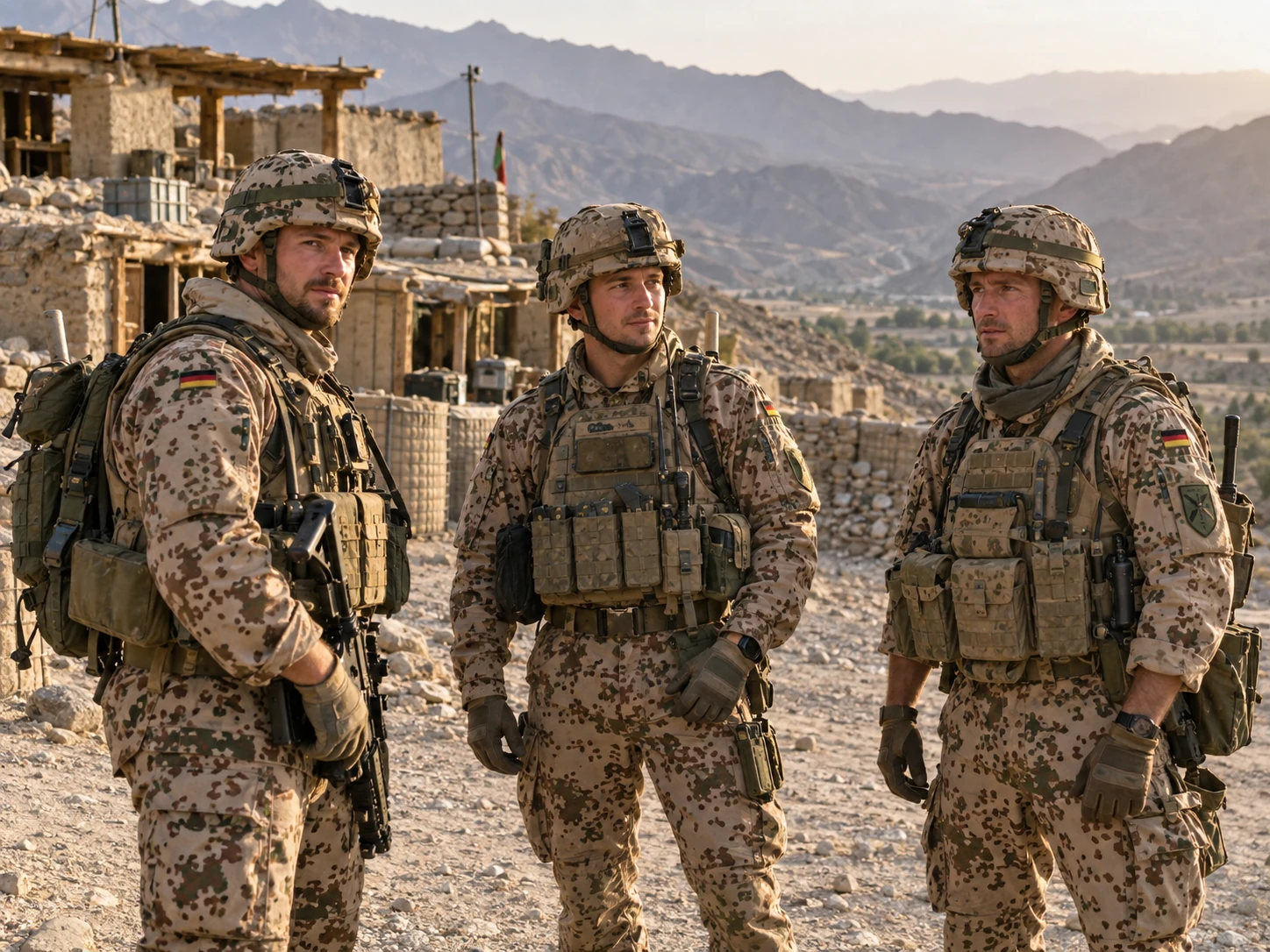 Bundeswehr in der Gruppe