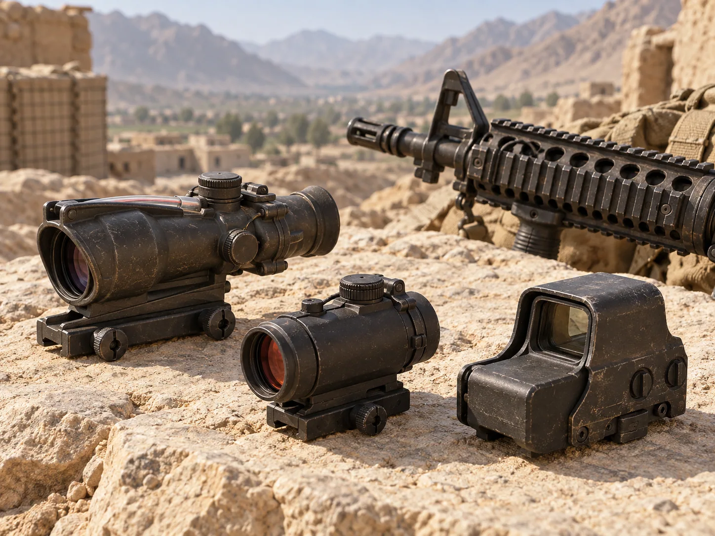 Waffenanbauten & Optiken für US Army